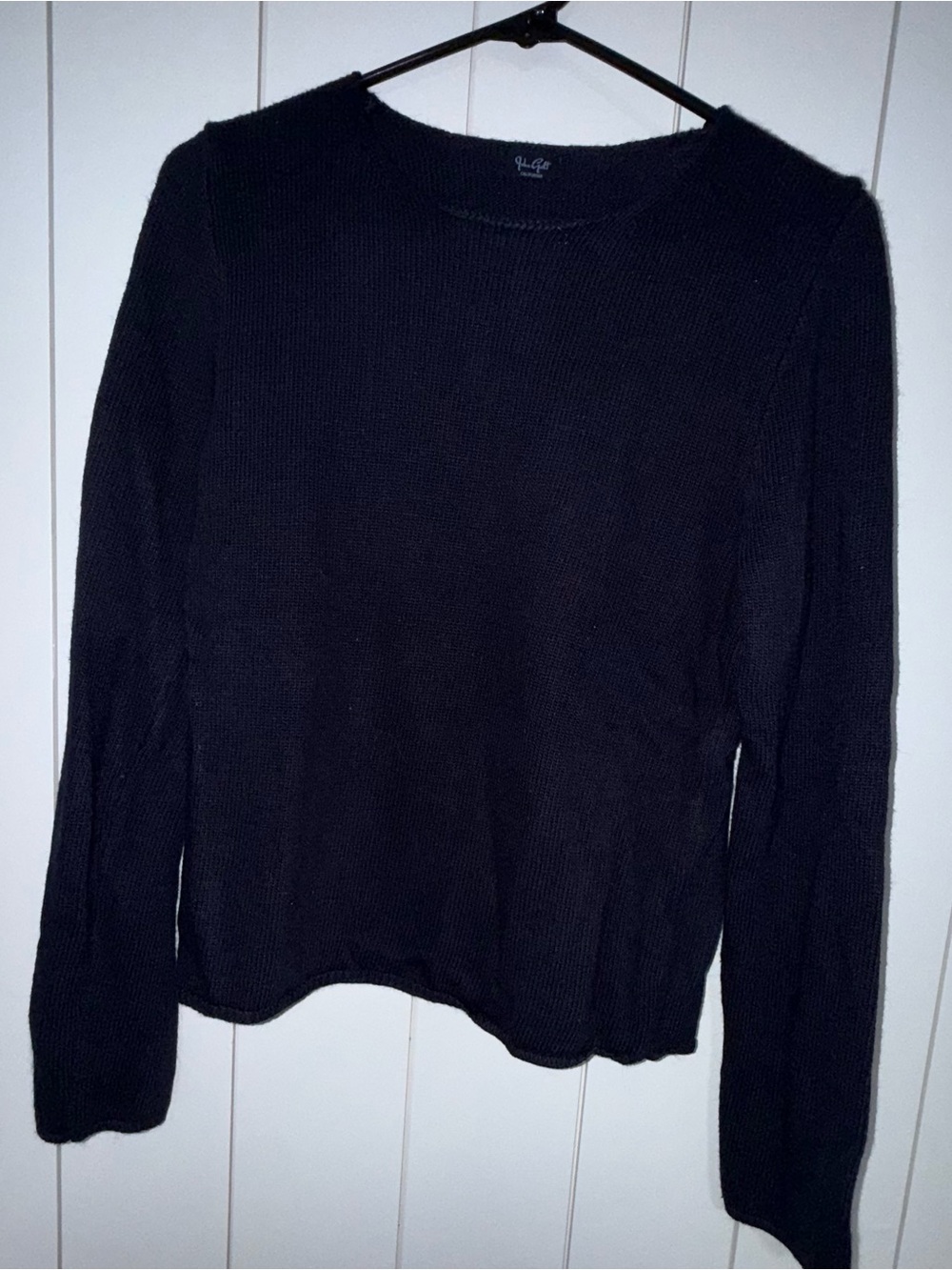 Brandy Melville Navy Blue Crew Neck Sweater